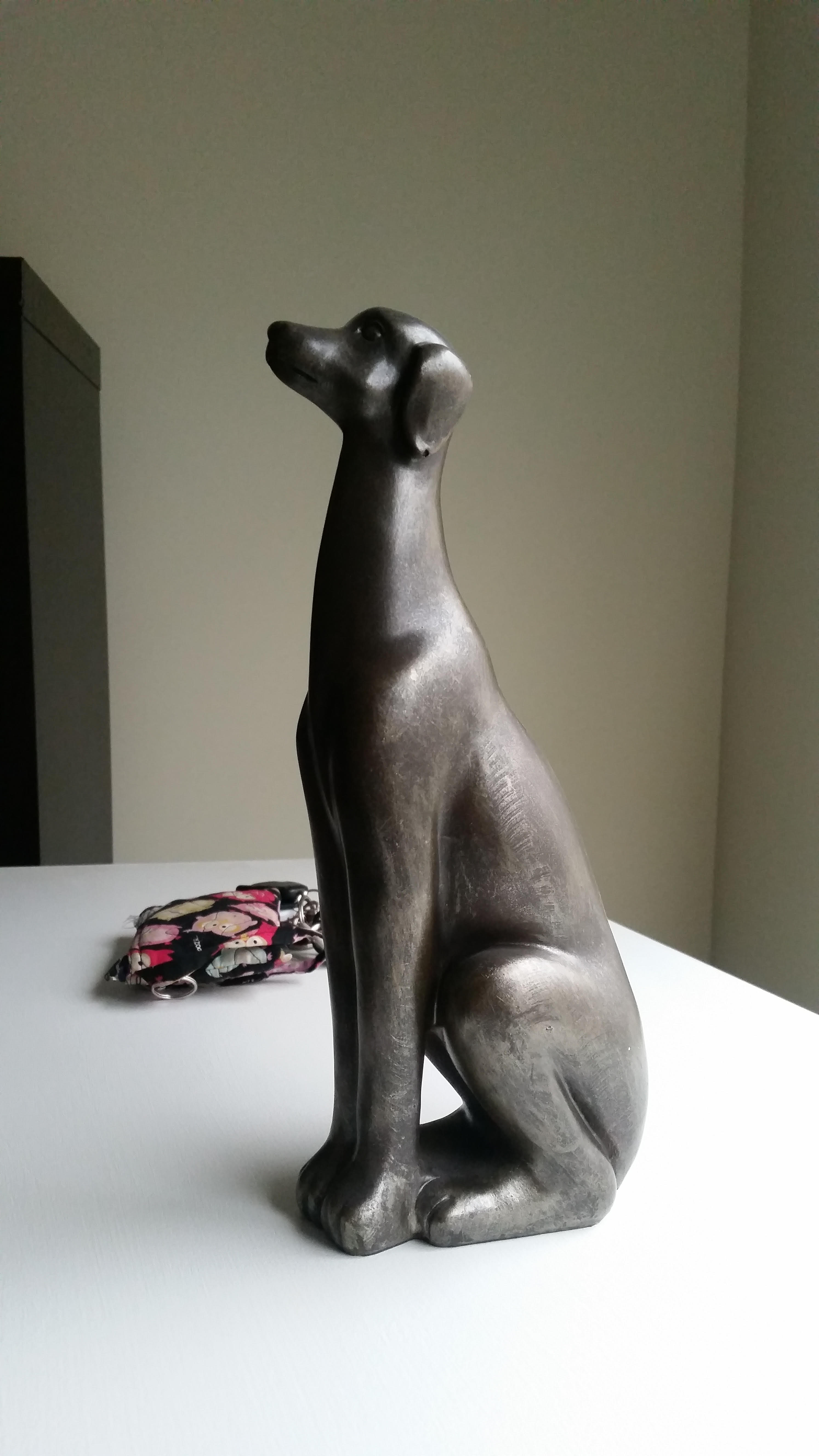 greyhound outdoor statue